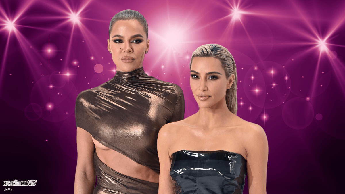 Khloe Kardashian and Kim Kardashian