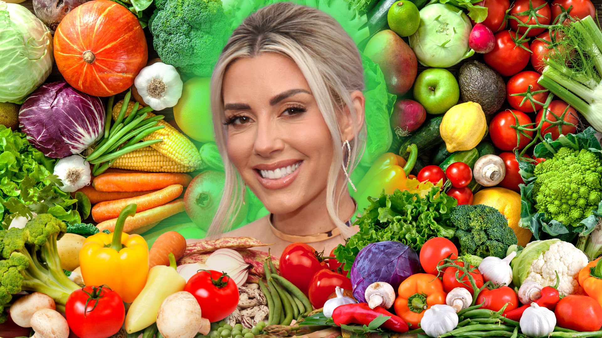 Heather Rae El Moussa Shows Her Veggie Love