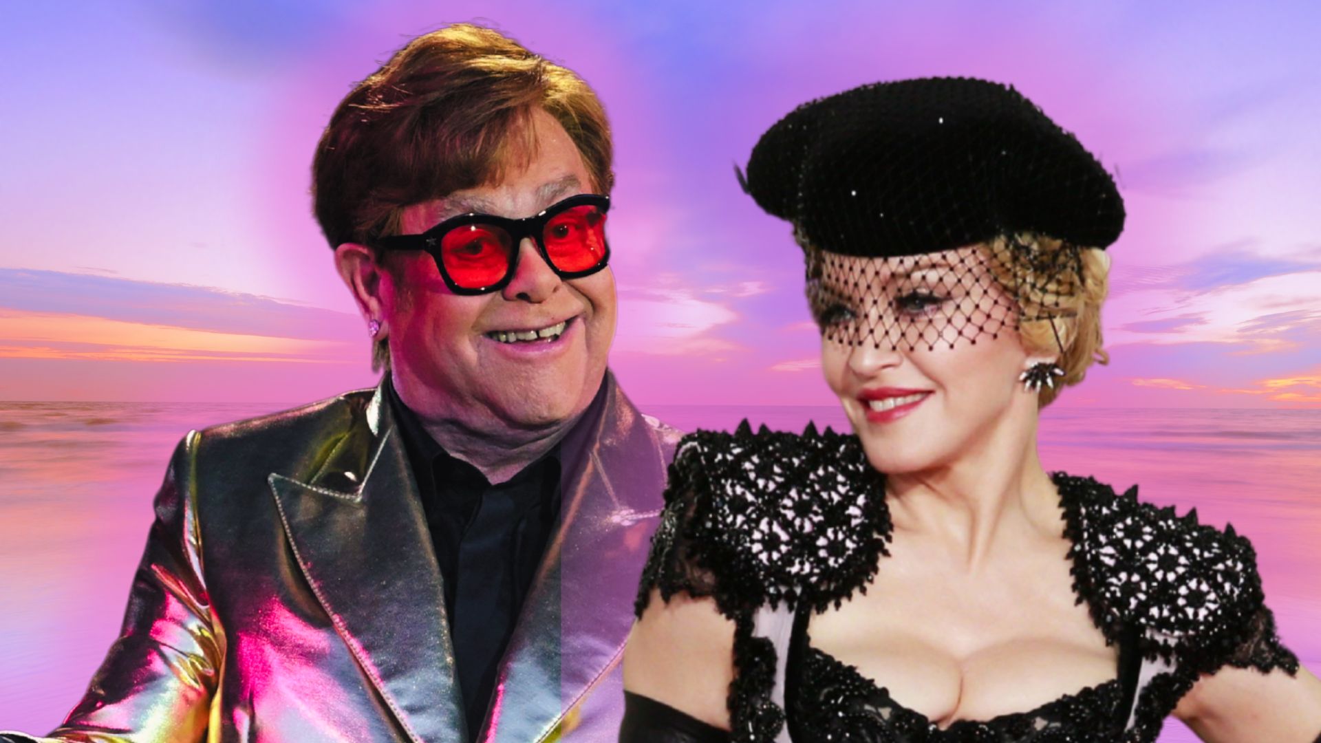 Elton John and Madonna Bury the Hatchet