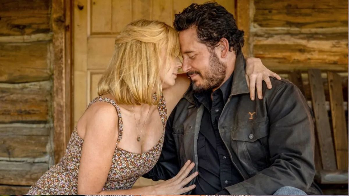 Yellowstone stars Kelly Reilly and Cole Hauser
