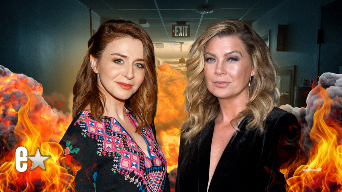 Caterina Scorsone and Ellen Pompeo