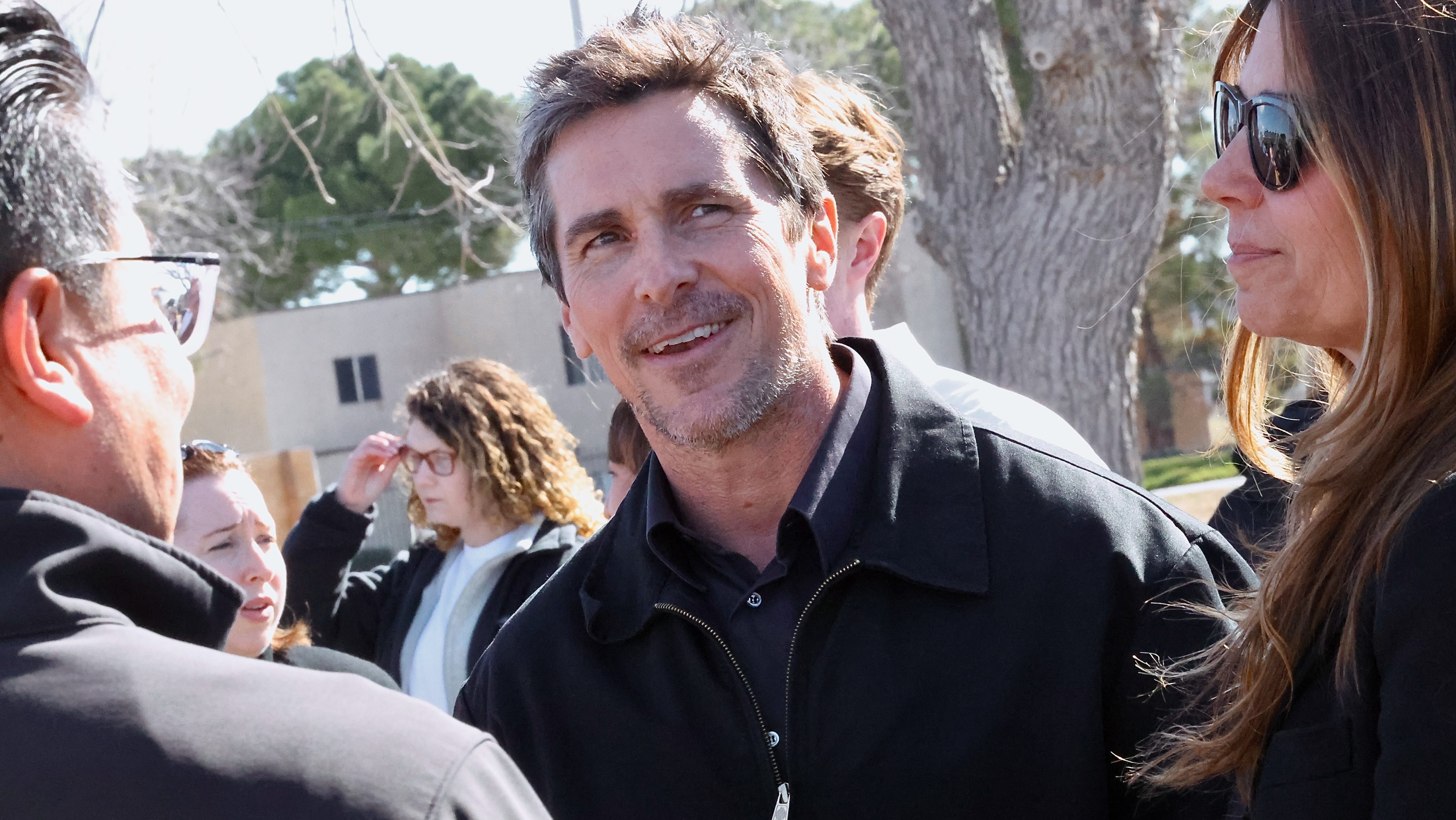 Christian Bale at Together California's Foster Care Center Ground Breaking (2024)