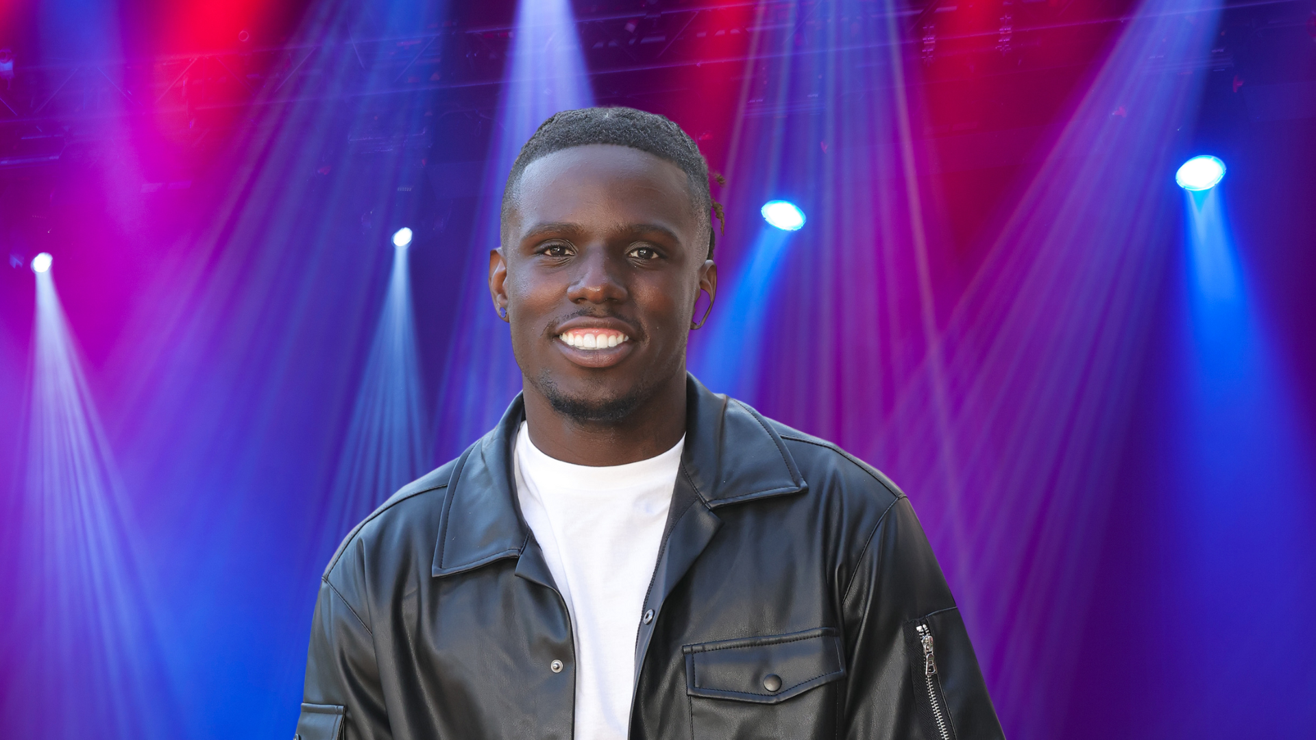 Jamal Roberts smiling