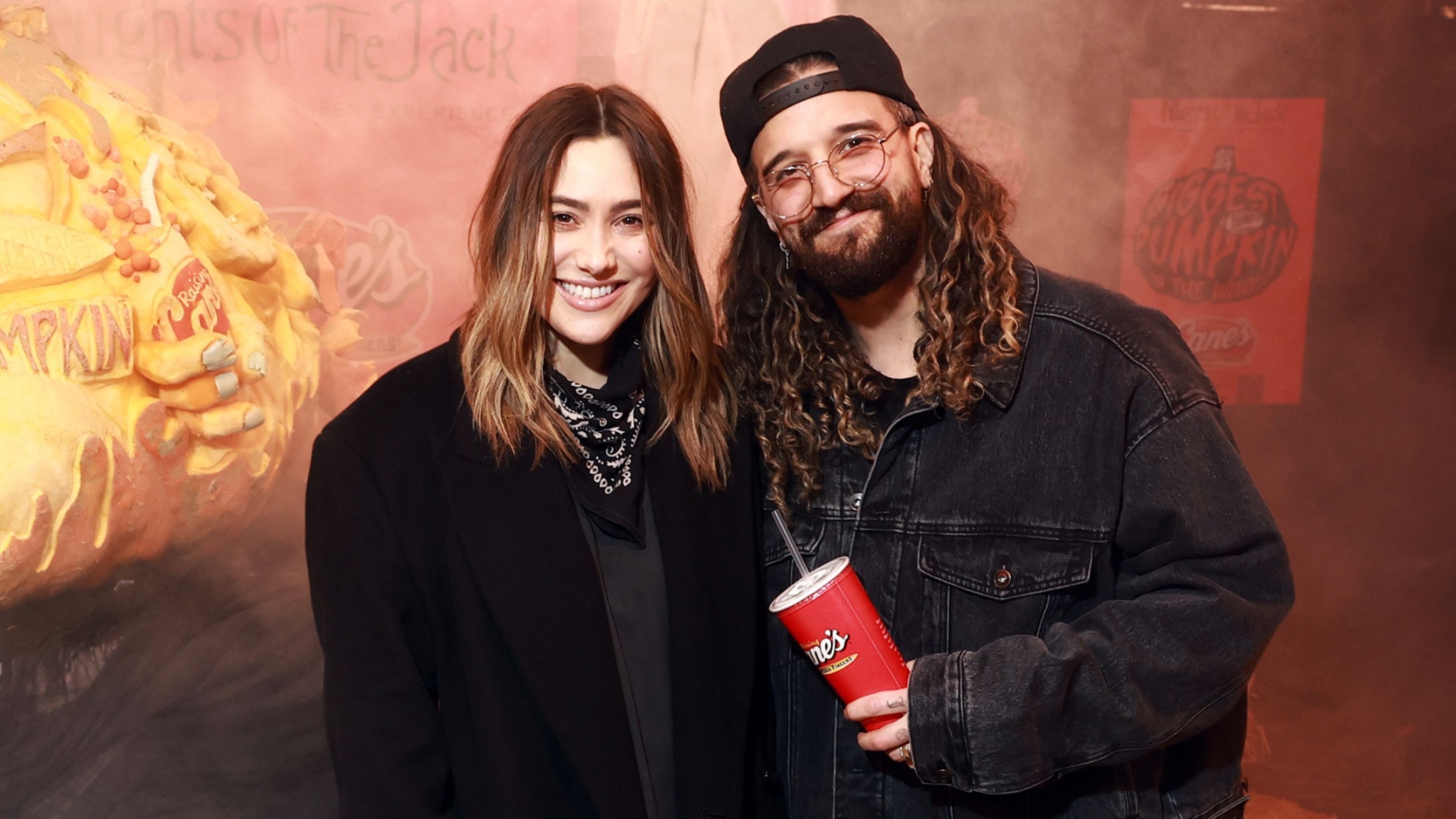 Mark Ballas and BC Jean smiling at an event