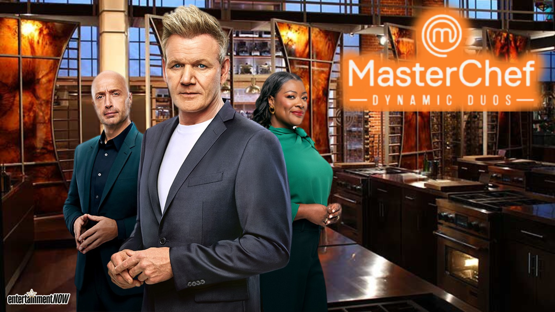 Joe Bastianich, Gordon Ramsay, and Tiffany Derry for MasterChef 15 “Dynamic Duos”