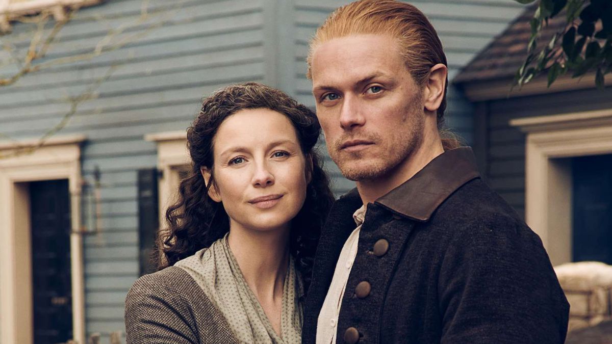 Outlander stars Caitriona Balfe and Sam Heughan