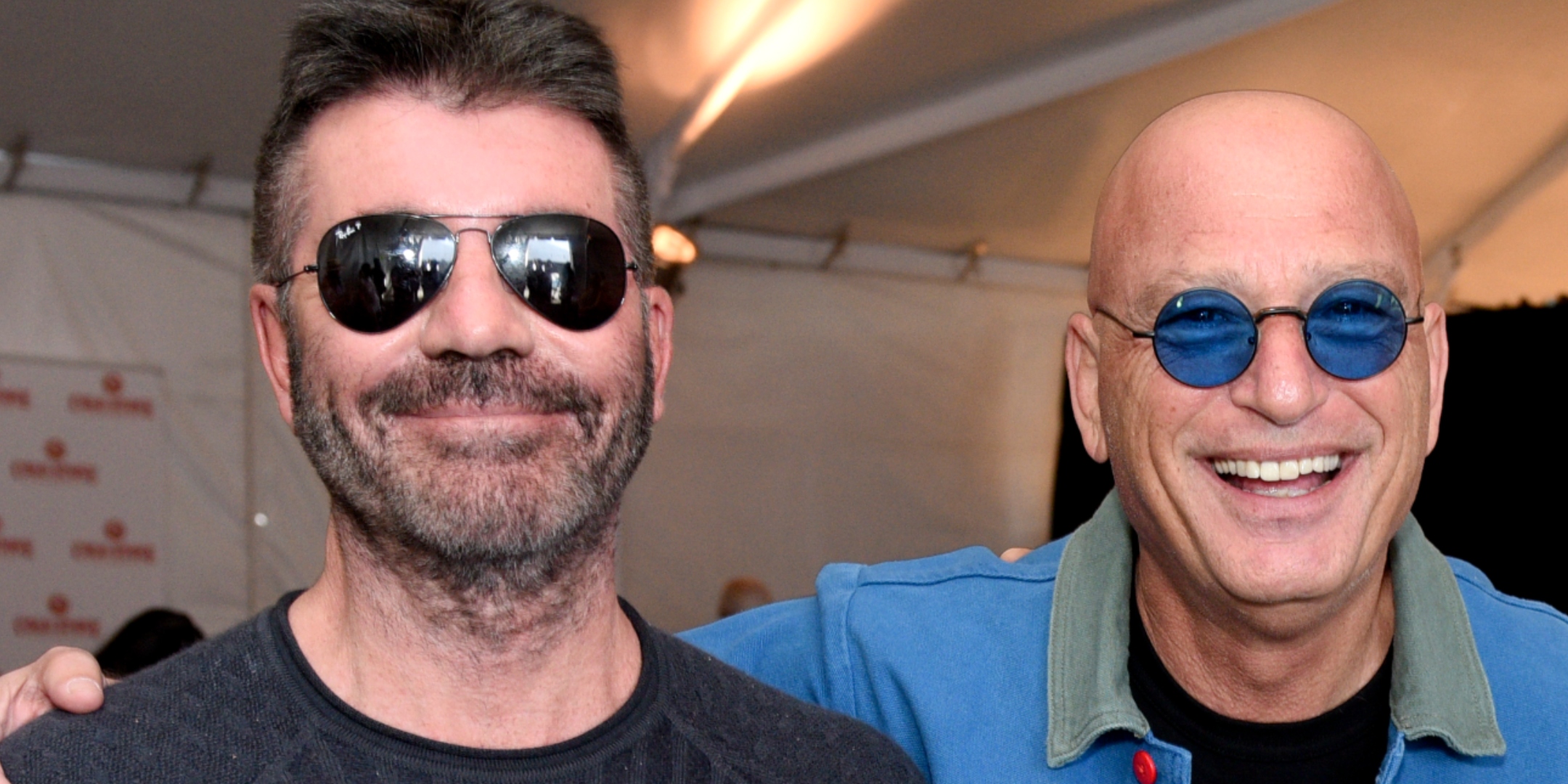 Simon Cowell and Howie Mandel