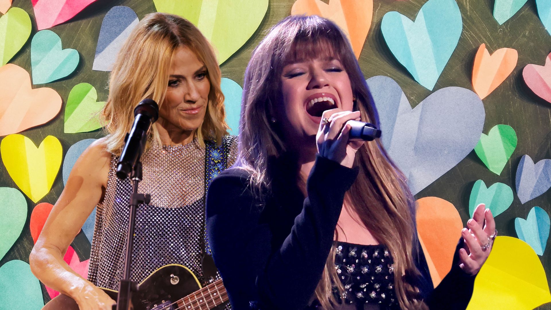 Kelly Clarkson Is Feeling the Love From Sheryl Crow