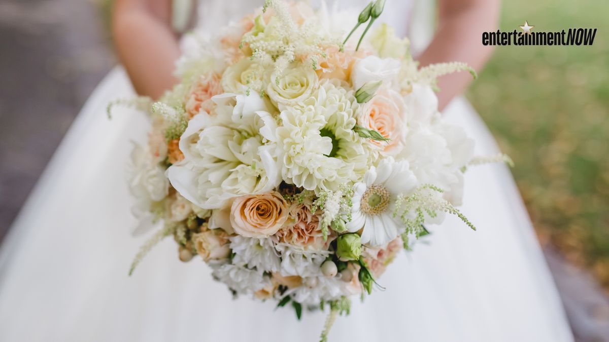 A wedding dress.