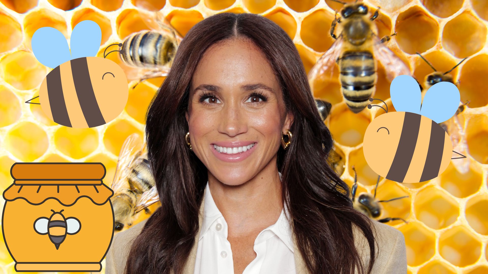 Meghan Markle Causes Buzz Over Little Beekeeper