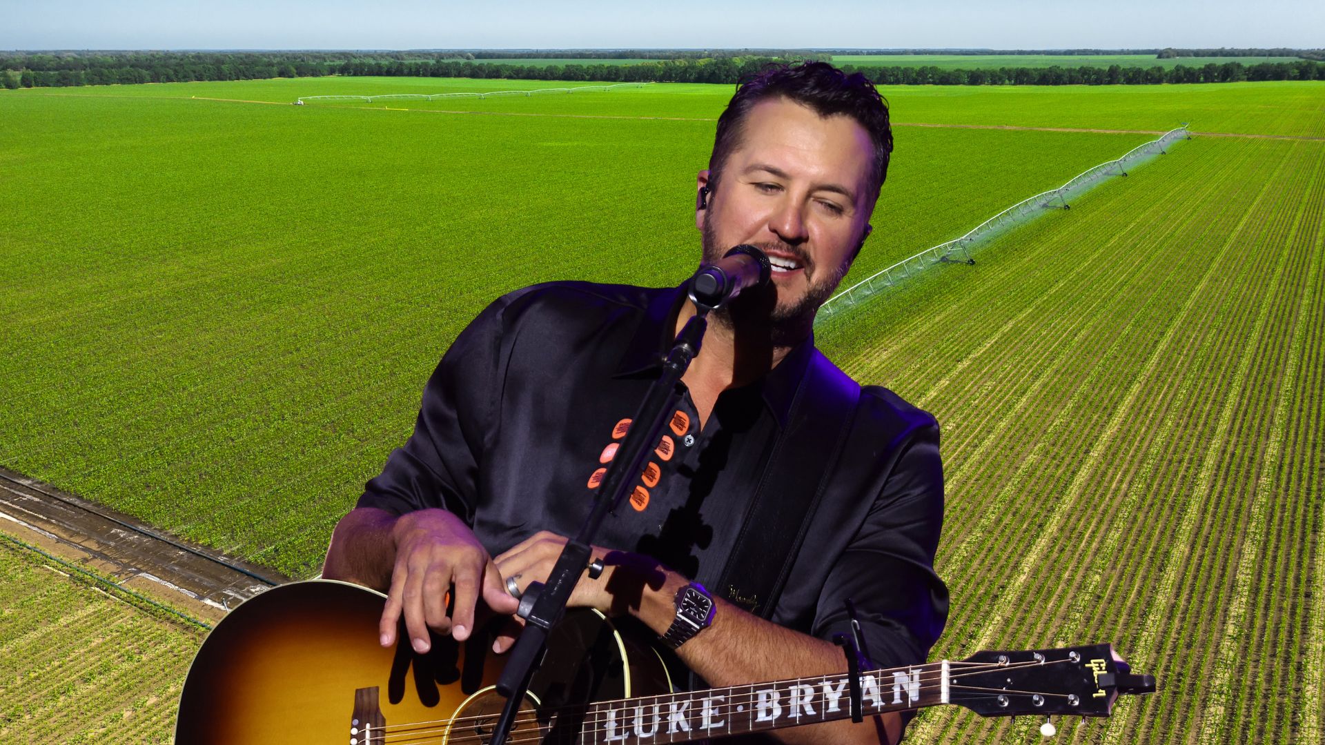 Luke Bryan Shares Rare Video of Farm Tour