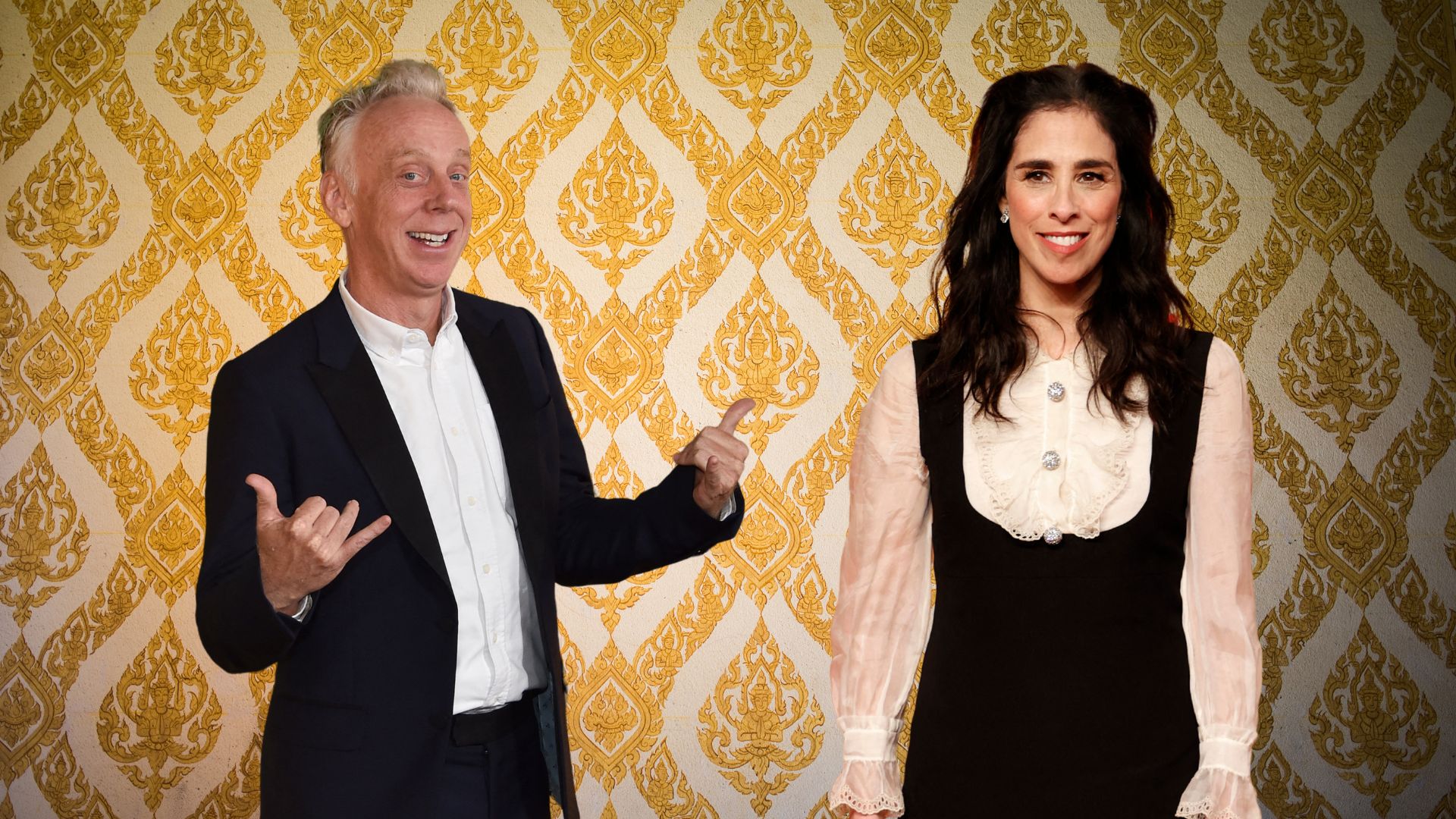 Mike White and Sarah Silverman