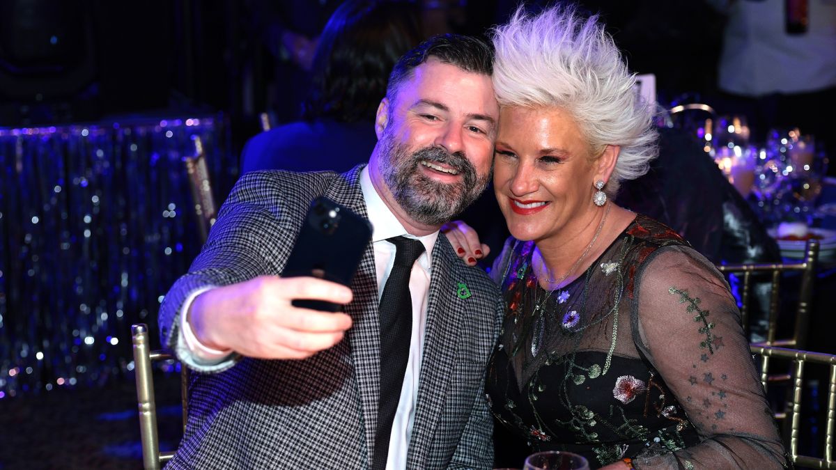 Stuart Claxton and Anne Burrell appears as City Harvest Presents The 40th Anniversary Gala: House Of Harvest at Cipriani 42nd Street