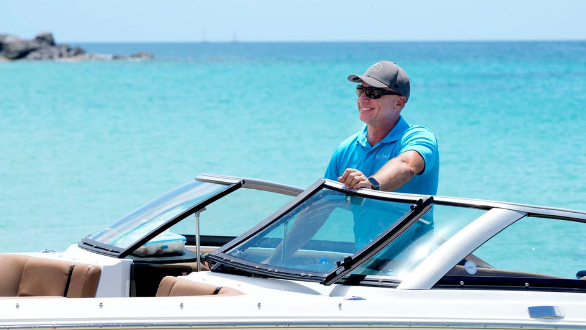 BELOW DECK -- Pictured: Captain Kerry Titheradge