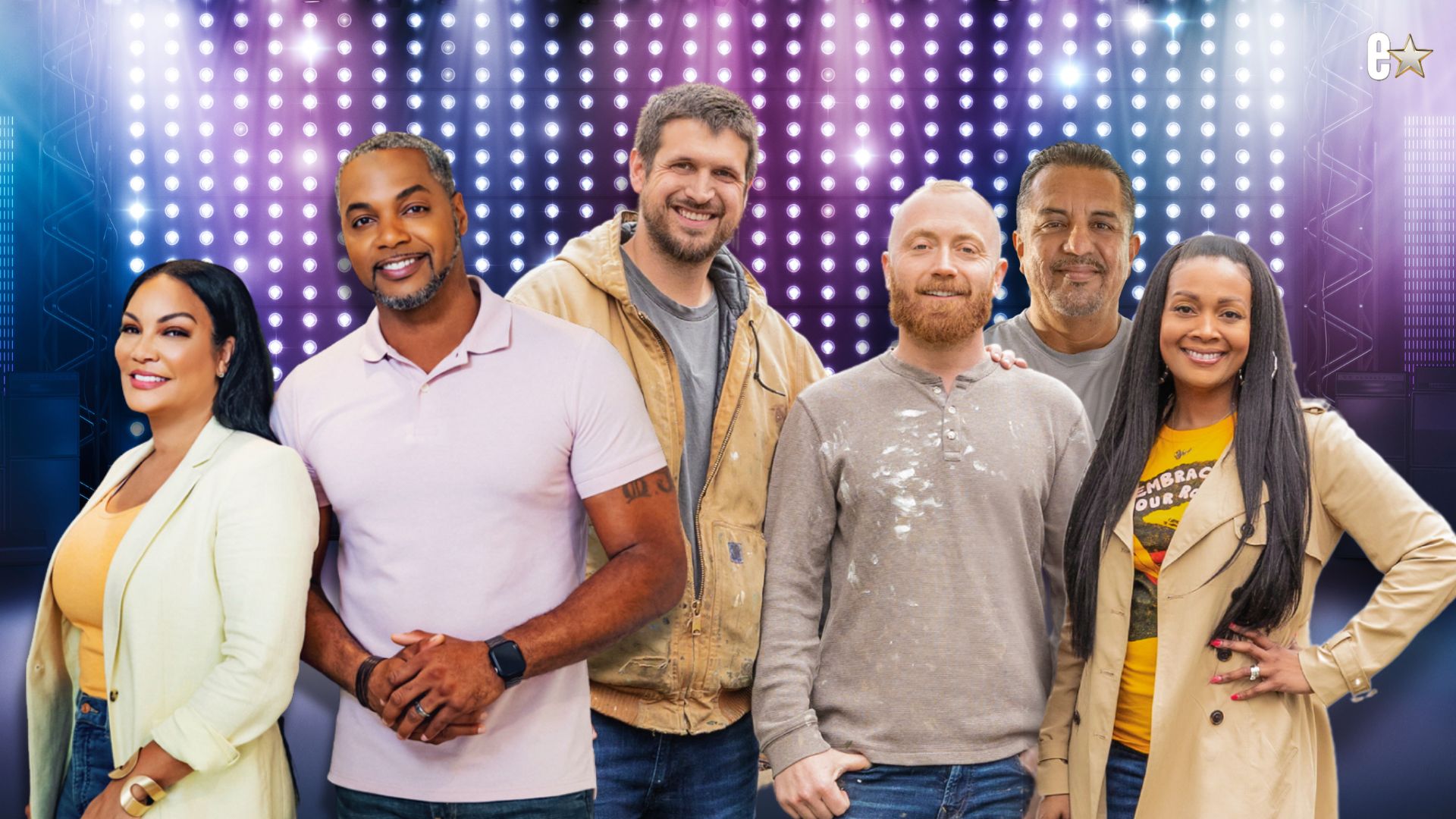 HGTV's Egypt Sherrod, Mike Jackson, Evan Thomas, Keith Bynum, Izzy Battres, and Shea Hicks Whitfield