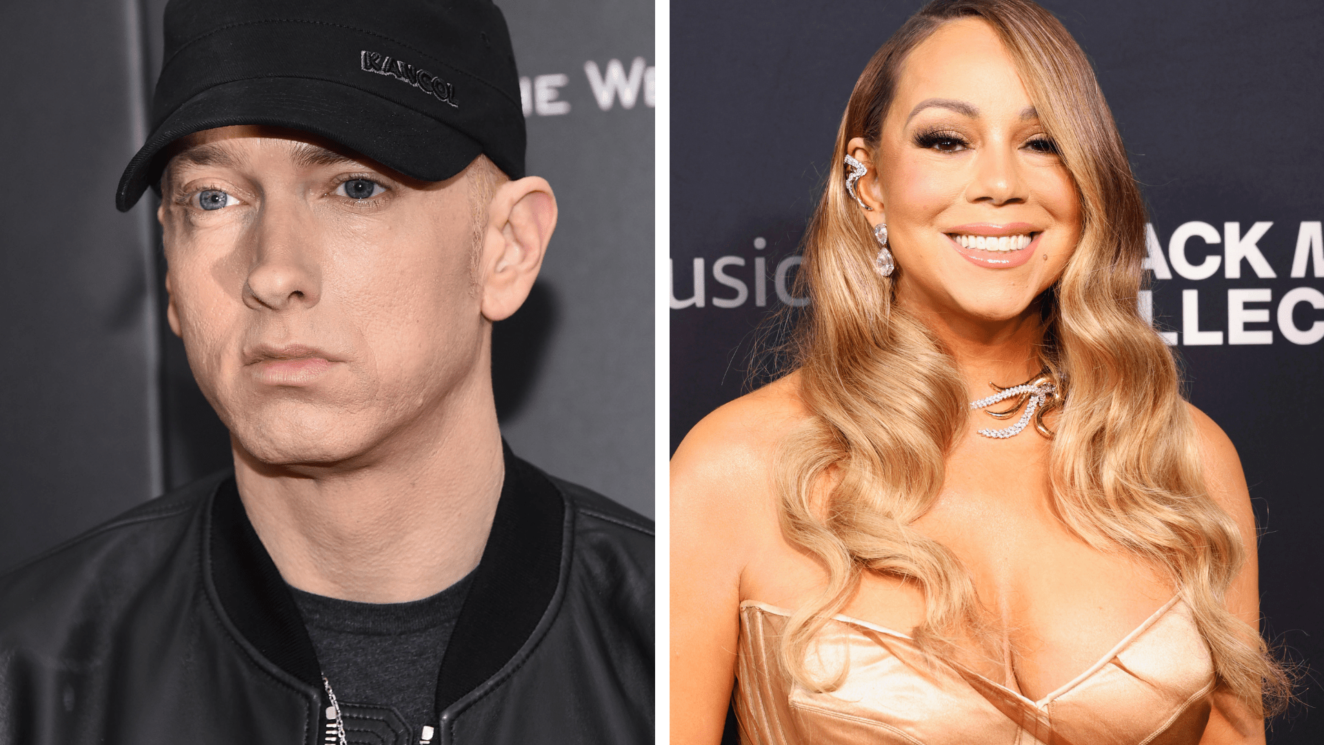 Eminem and Mariah Carey