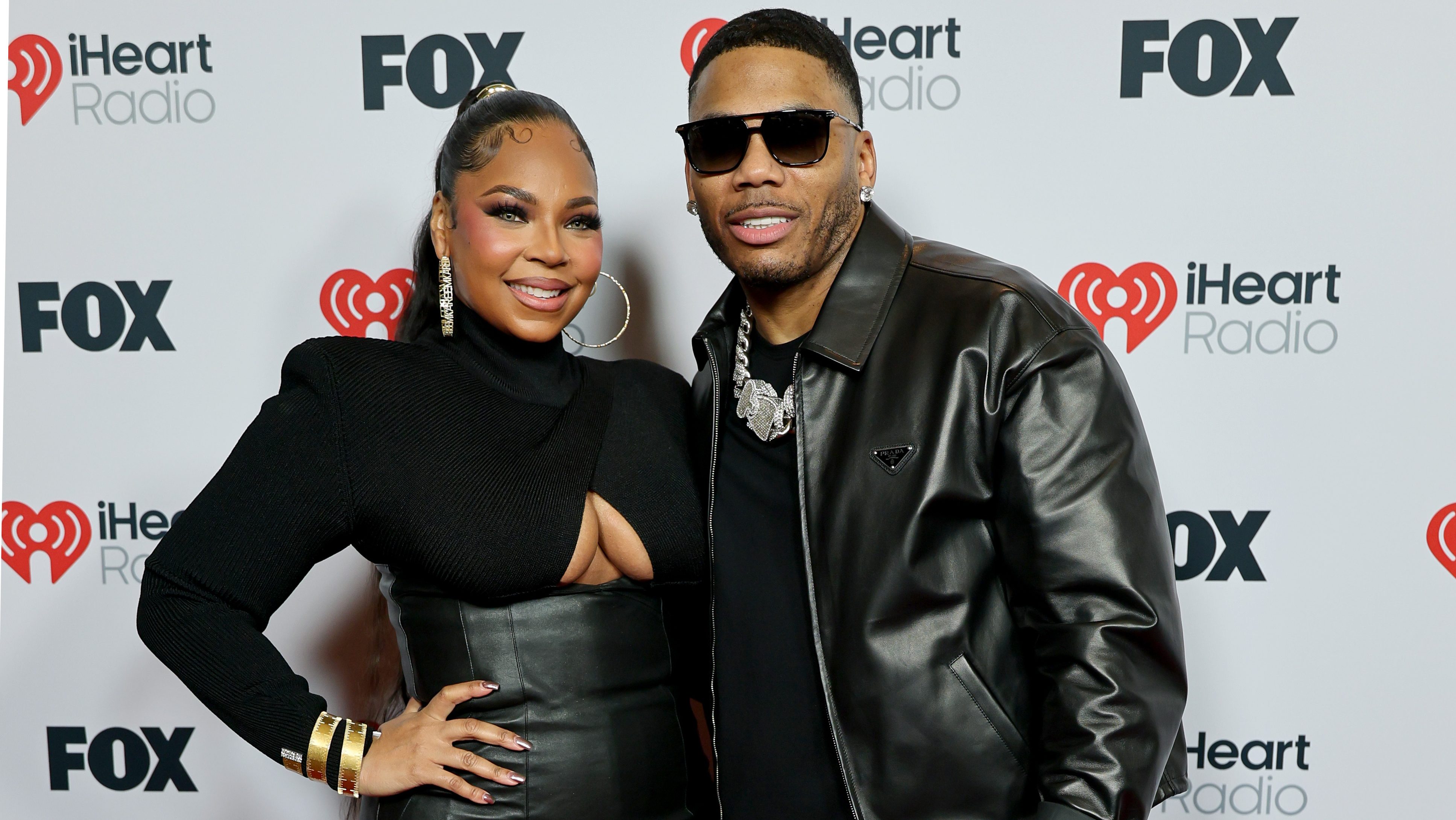 Ashanti and Nelly at the 2025 iHeartRadio Music Awards