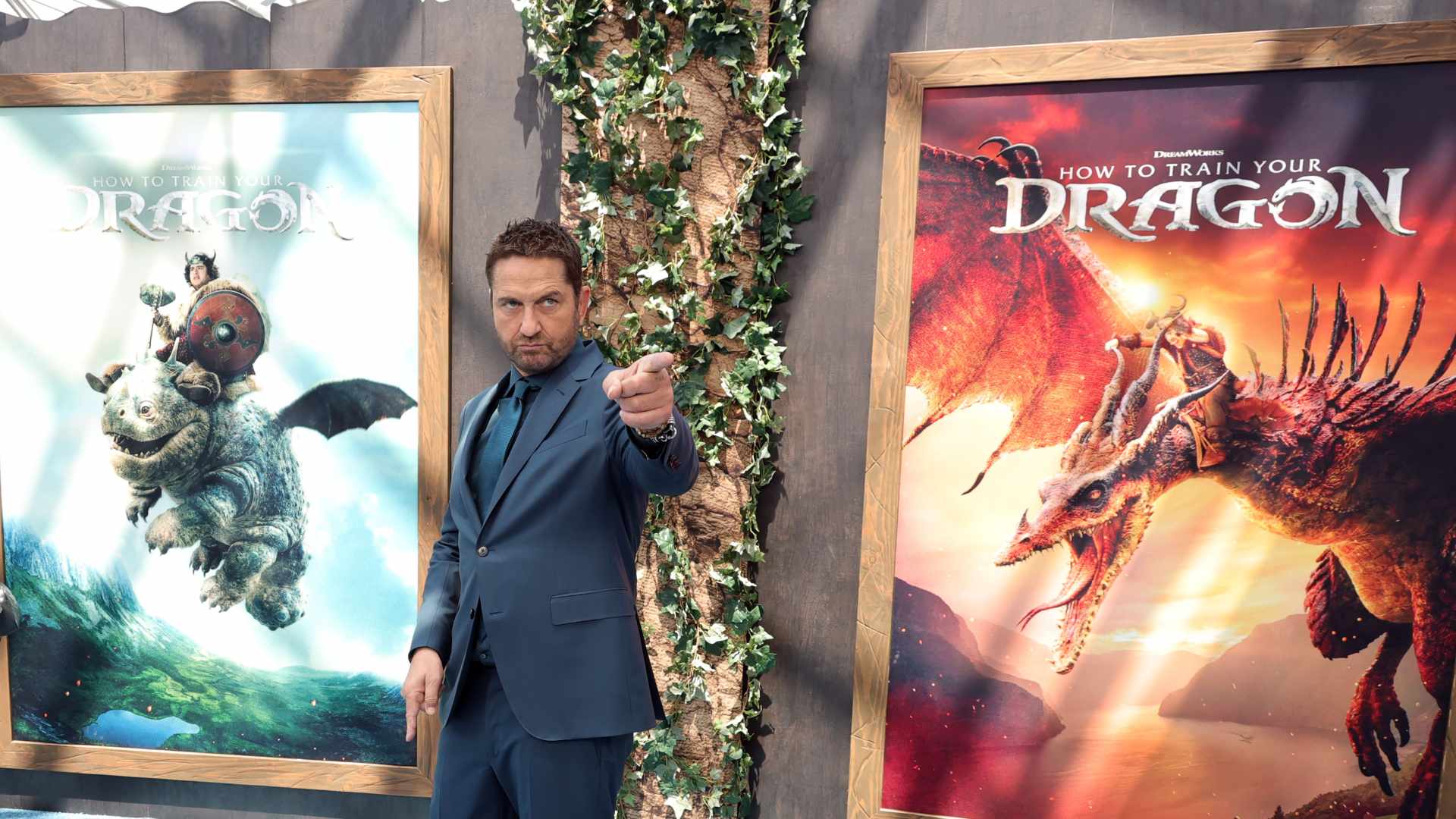 How to train your dragon Gerard Butler