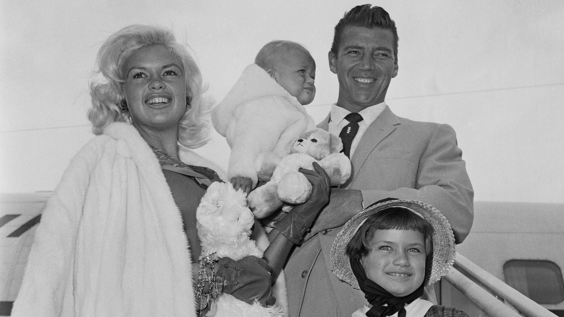 Jayne Mansfield and Mickey Hargitay