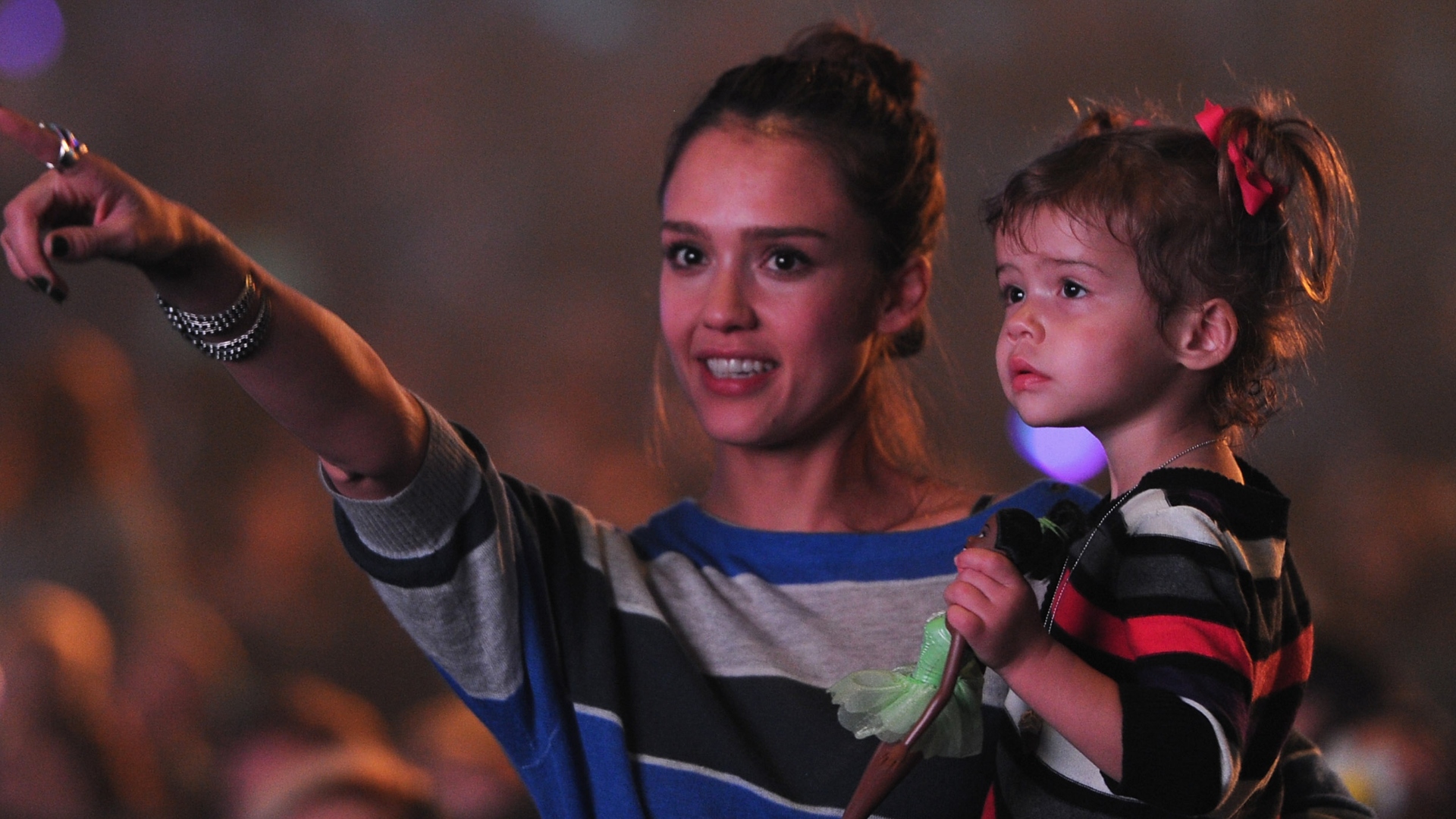Jessica Alba and Honor Warren