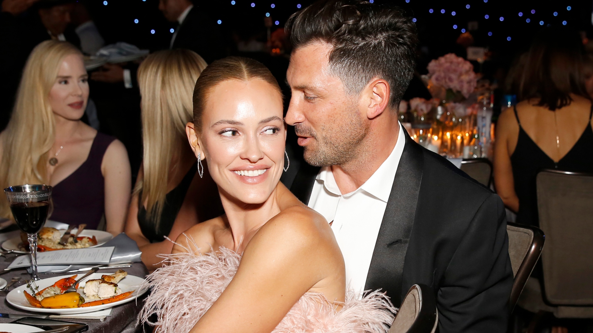 Maksim Chmerkovskiy and Peta Murgatroyd