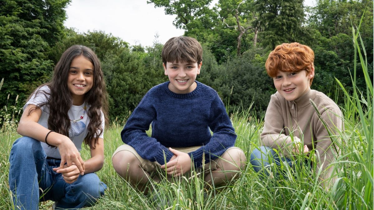 New Harry Potter stars Arabella Stanton, Dominic McLaughlin, and Alastair Stout