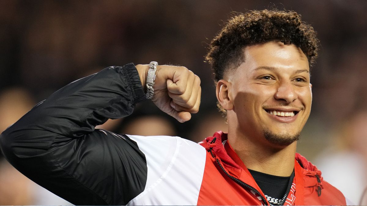 Patrick Mahomes II is inducted into the Texas Tech Red Raiders Ring of Honor