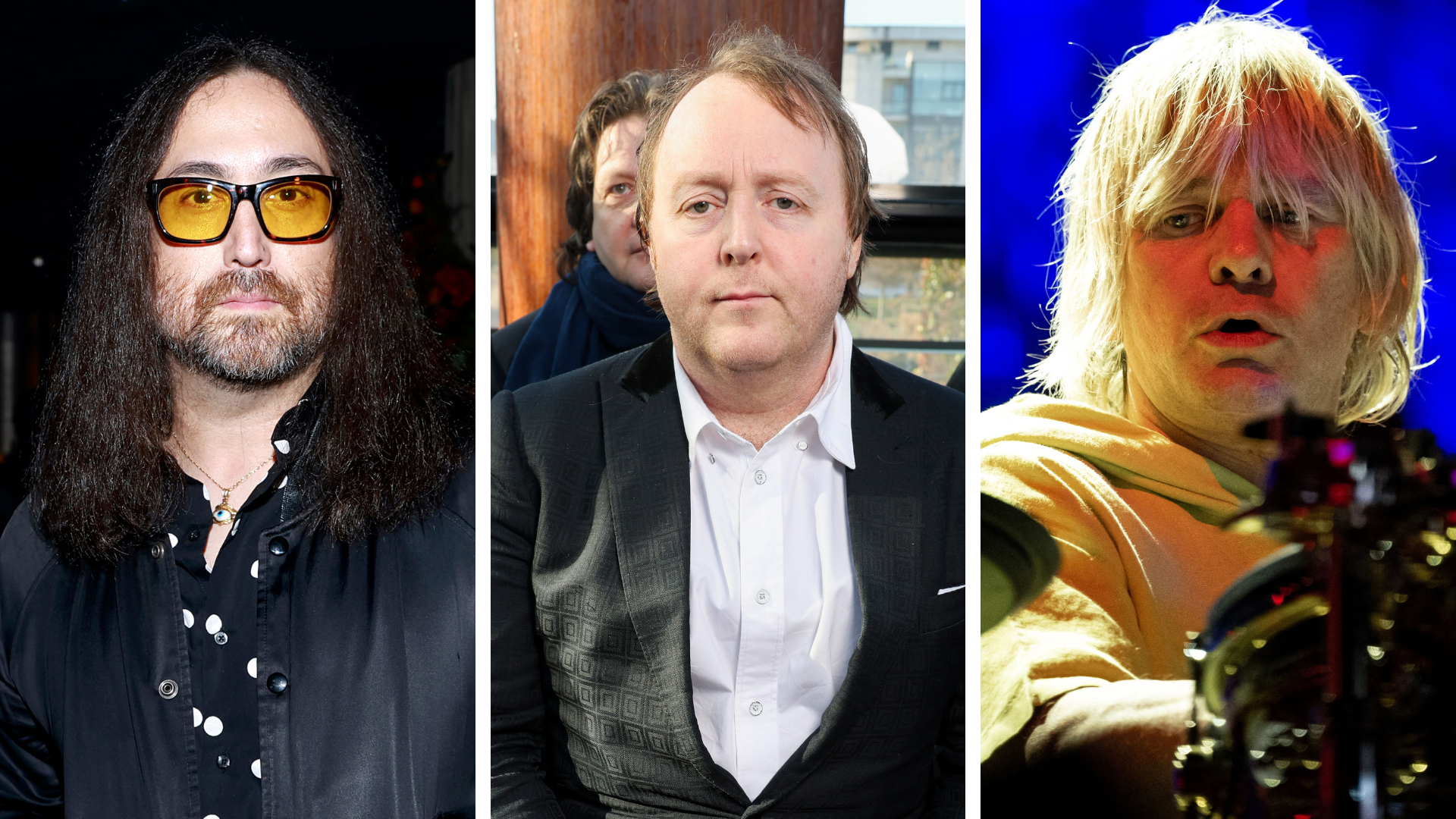 Sean Ono Lennon, James McCartney, and Zak Starkey