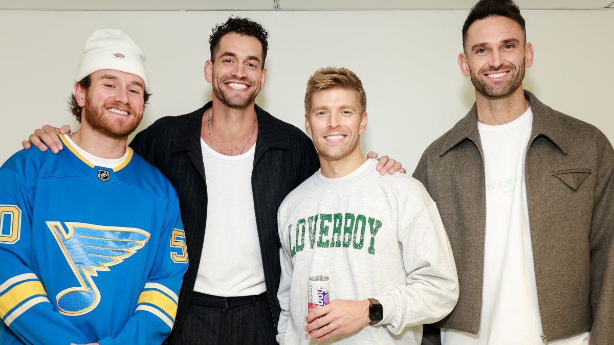 West Wilson, Jesse Solomon, Kyle Cooke and Carl Radke attend The PEOPLE interview with The Boys of Bravo's "Summer House" as they discuss the season nine premiere