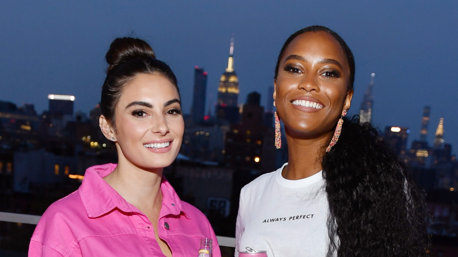 Paige DeSorbo and Ciara Miller smiling