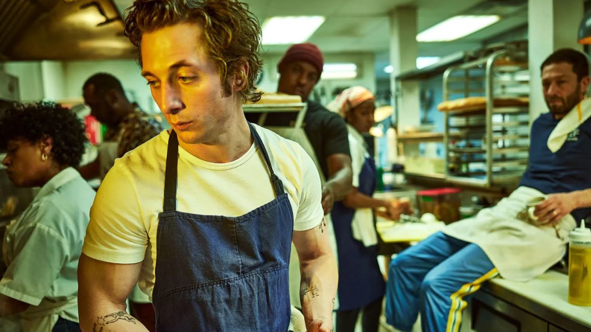 Jeremy Allen White as Carmy on The Bear