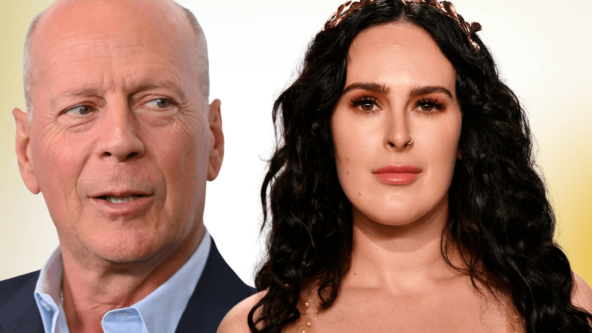 Bruce Willis and Rumer Willis
