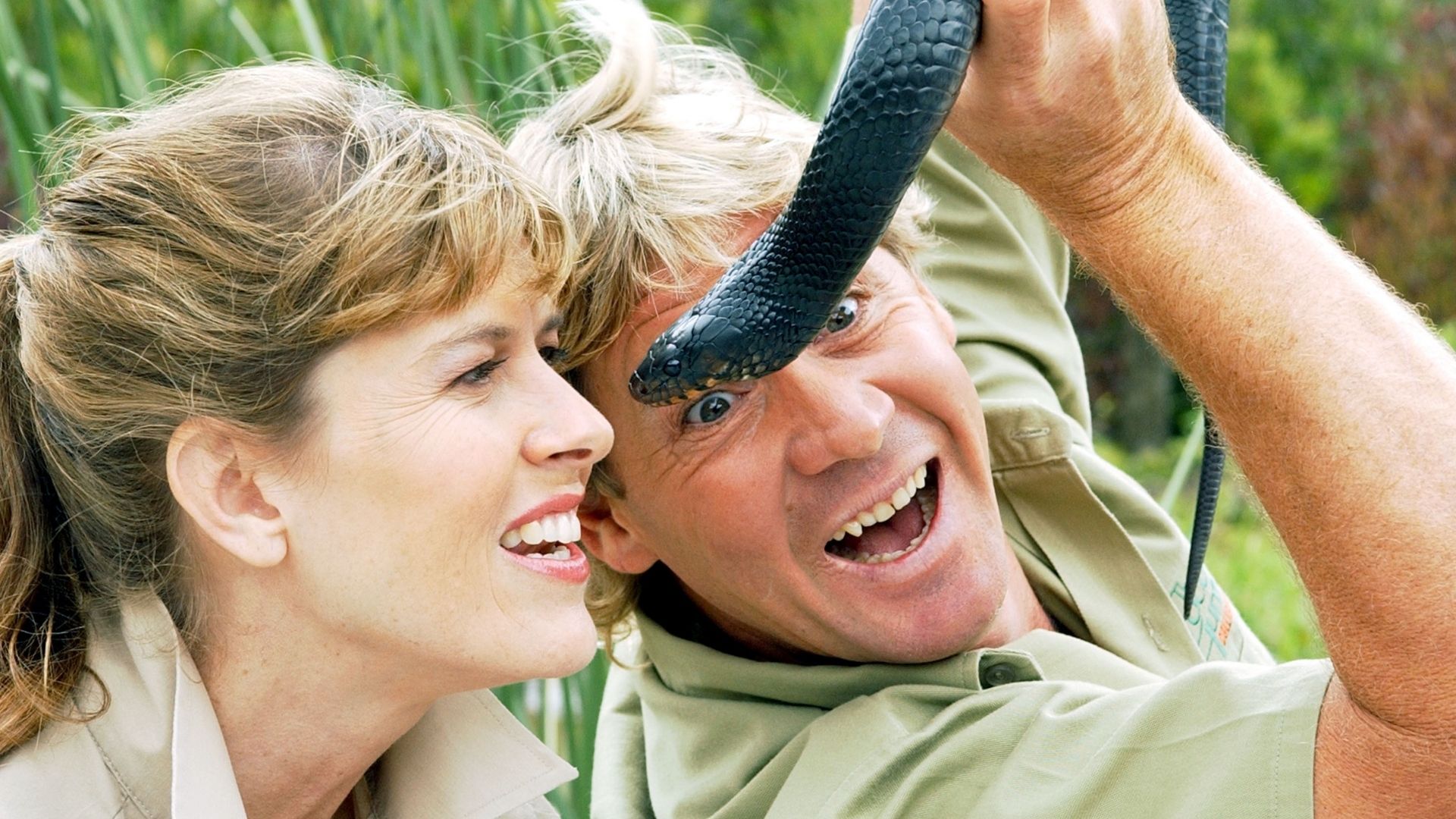 Terri and Steve Irwin