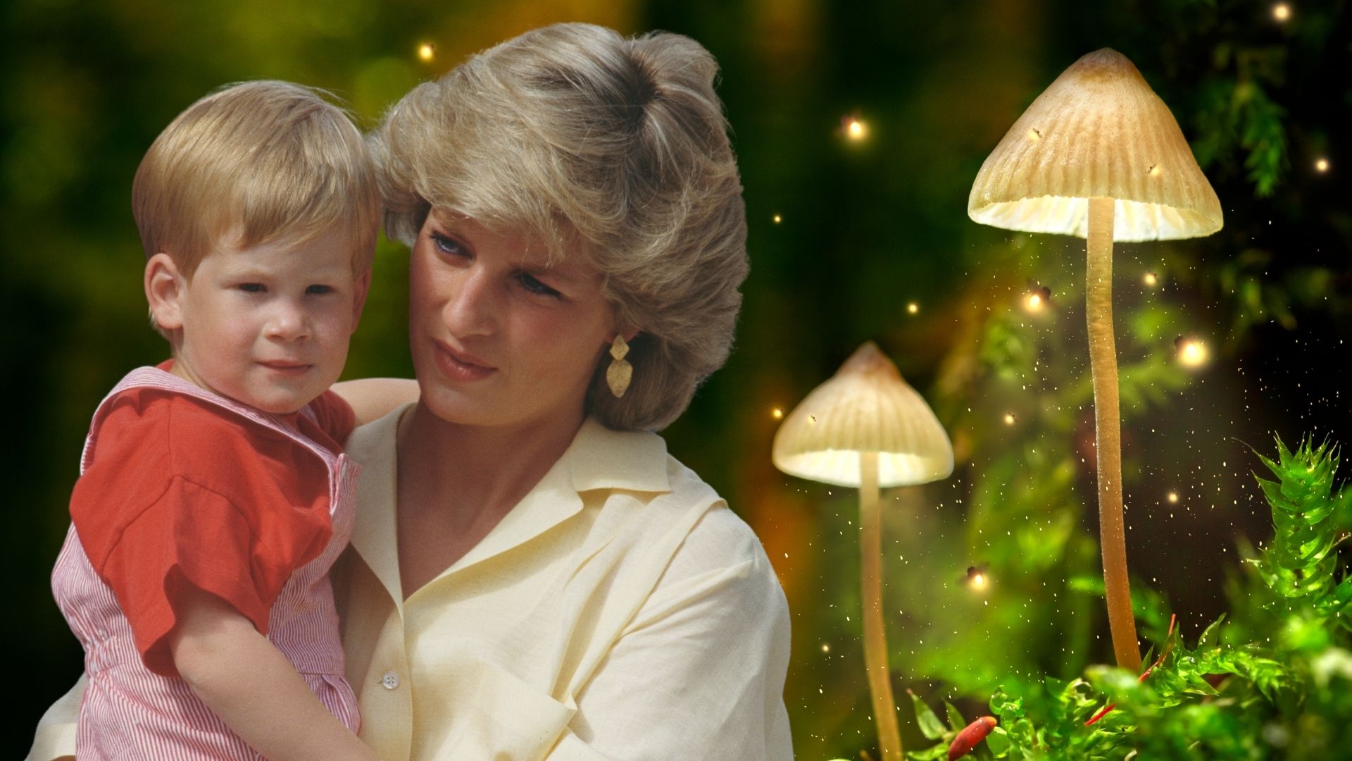 Prince Harry and Princess Diana