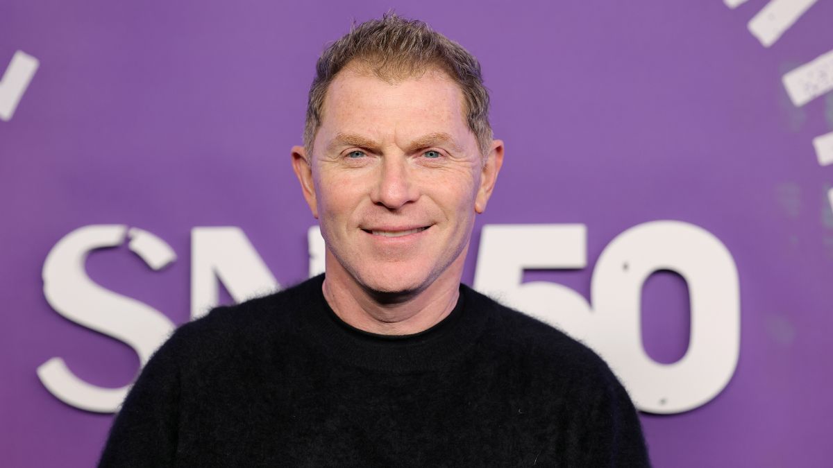 Bobby Flay attends SNL50: The Homecoming Concert at Radio City Music Hall