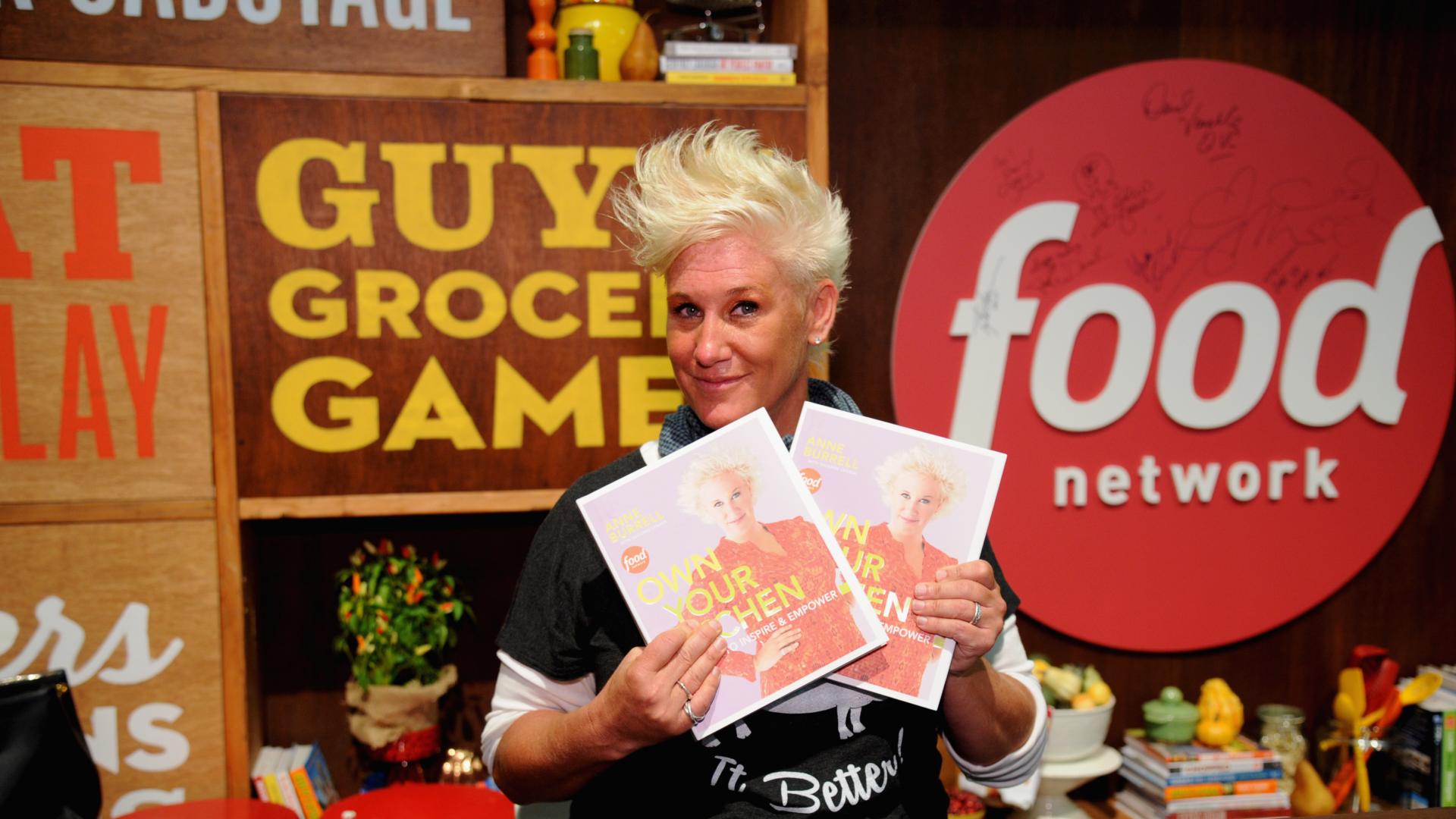 Anne Burrell Food Network star
