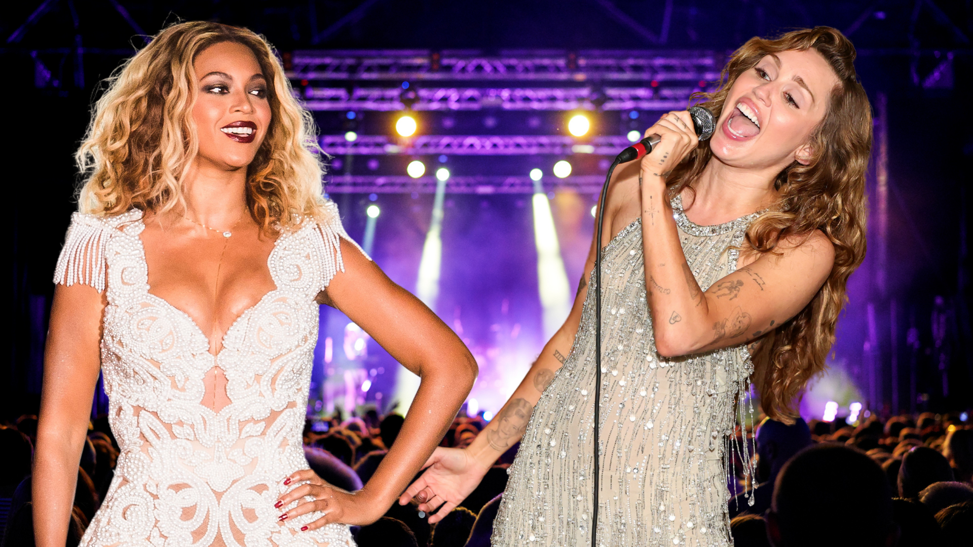 Miley Cyrus & Beyonce