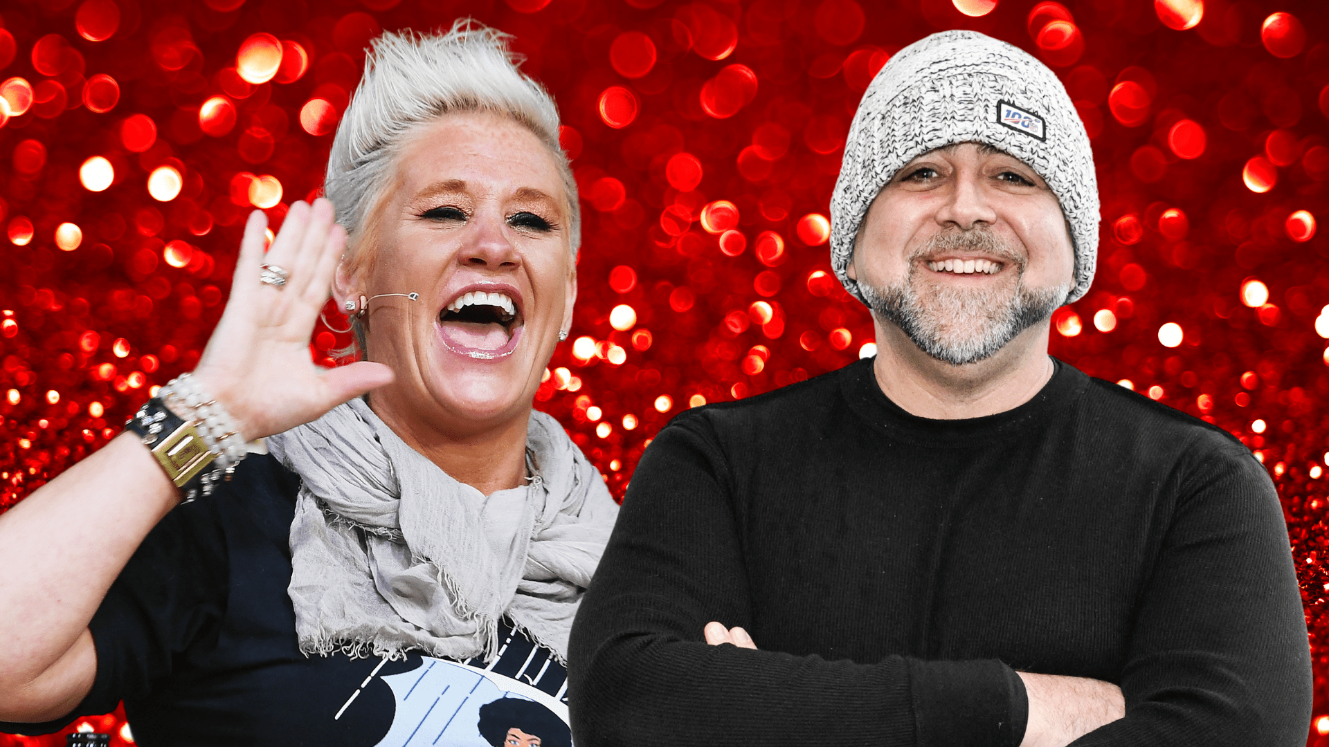 Anne Burrell and Duff Goldman