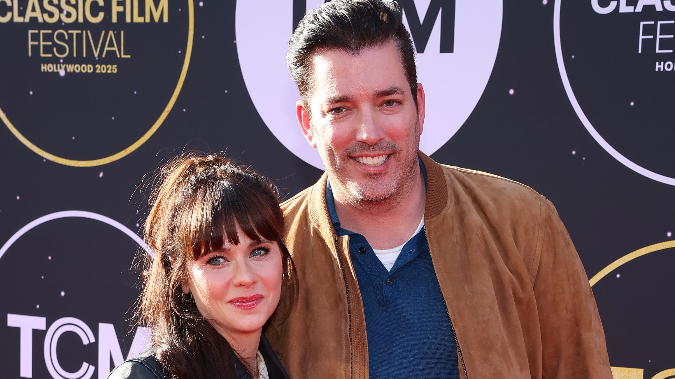Zooey Deschanel and Jonathan Scott