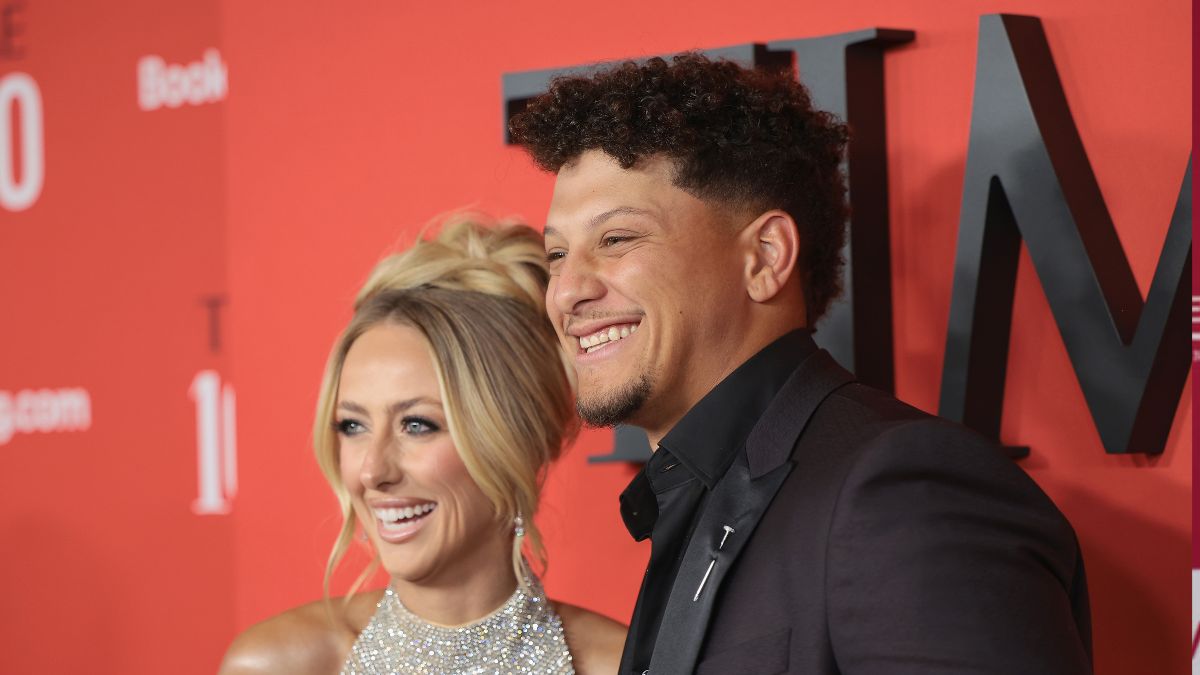 Brittany Mahomes and Patrick Mahomes