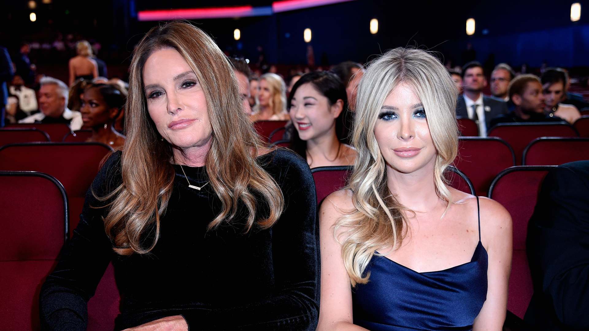 Sophia Hutchins and Caitlyn Jenner