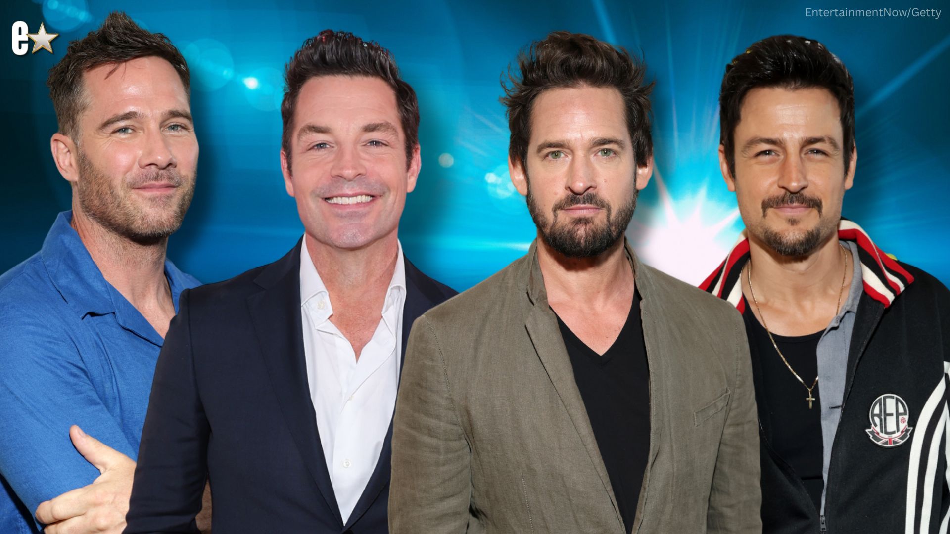 Hallmark Channel's Luke Macfarlane, Brennan Elliott, Will Kemp, and Tyler Hynes