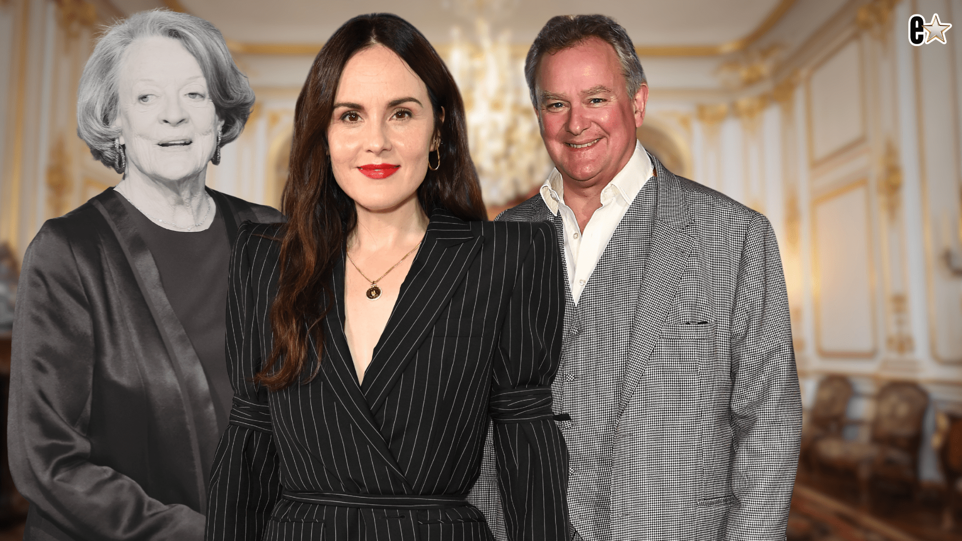 Maggie Smith, Michelle Dockery, Hugh Bonneville for "Downton Abbey: The Grand Finale"