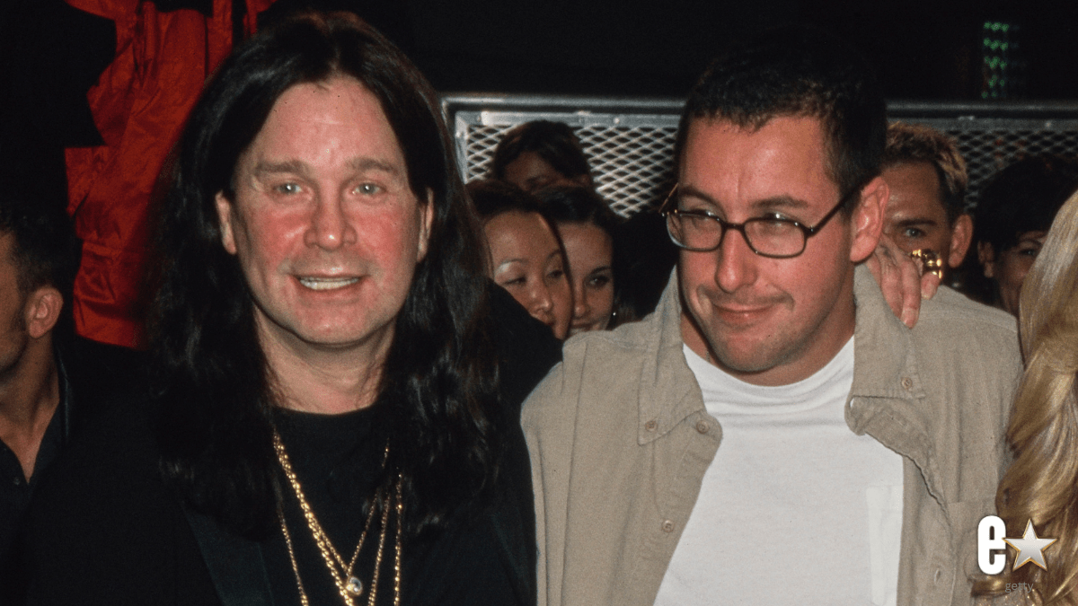 Adam Sandler and Ozzy Osbourne