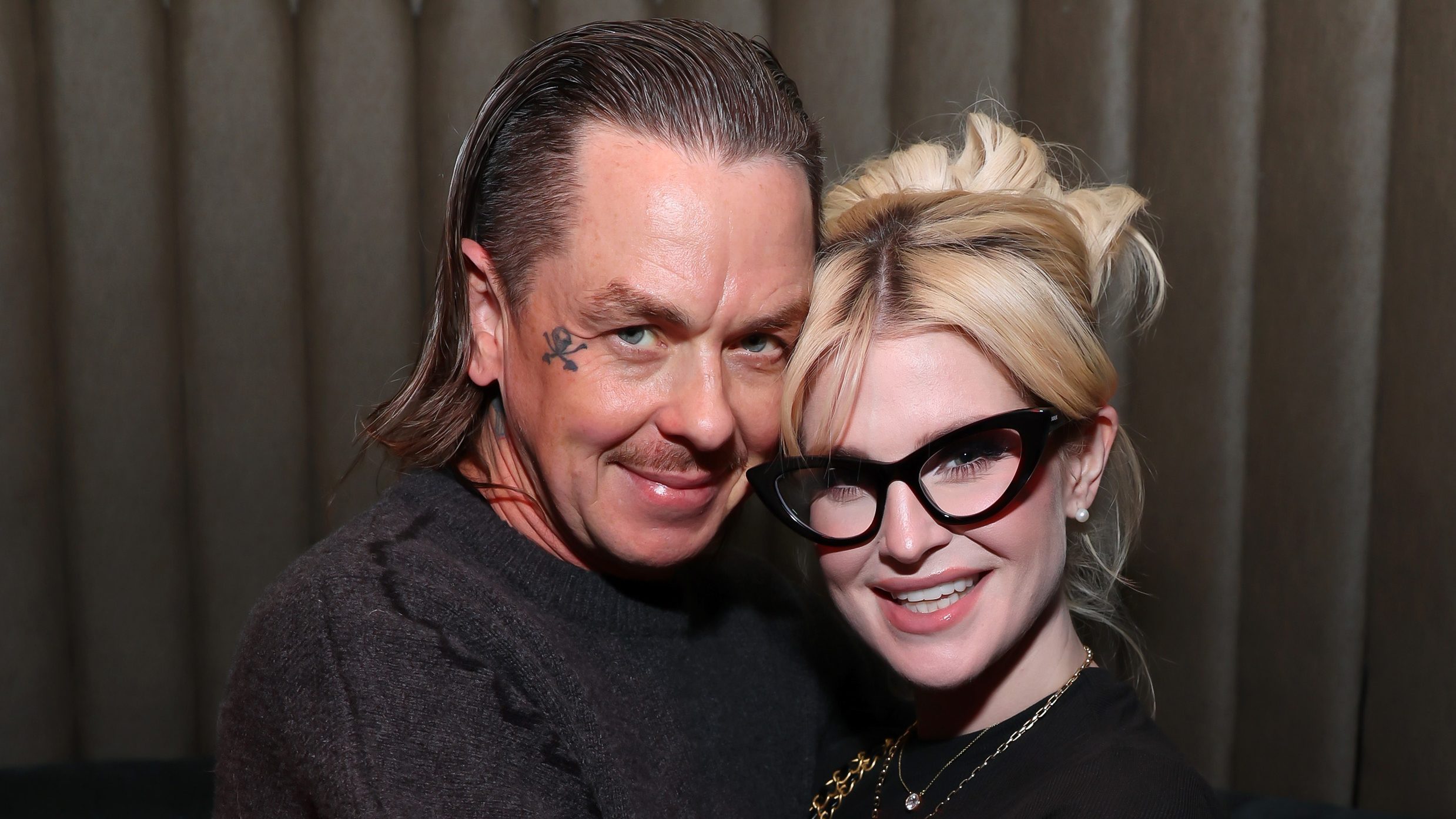 Sid Wilson and Kelly Osbourne