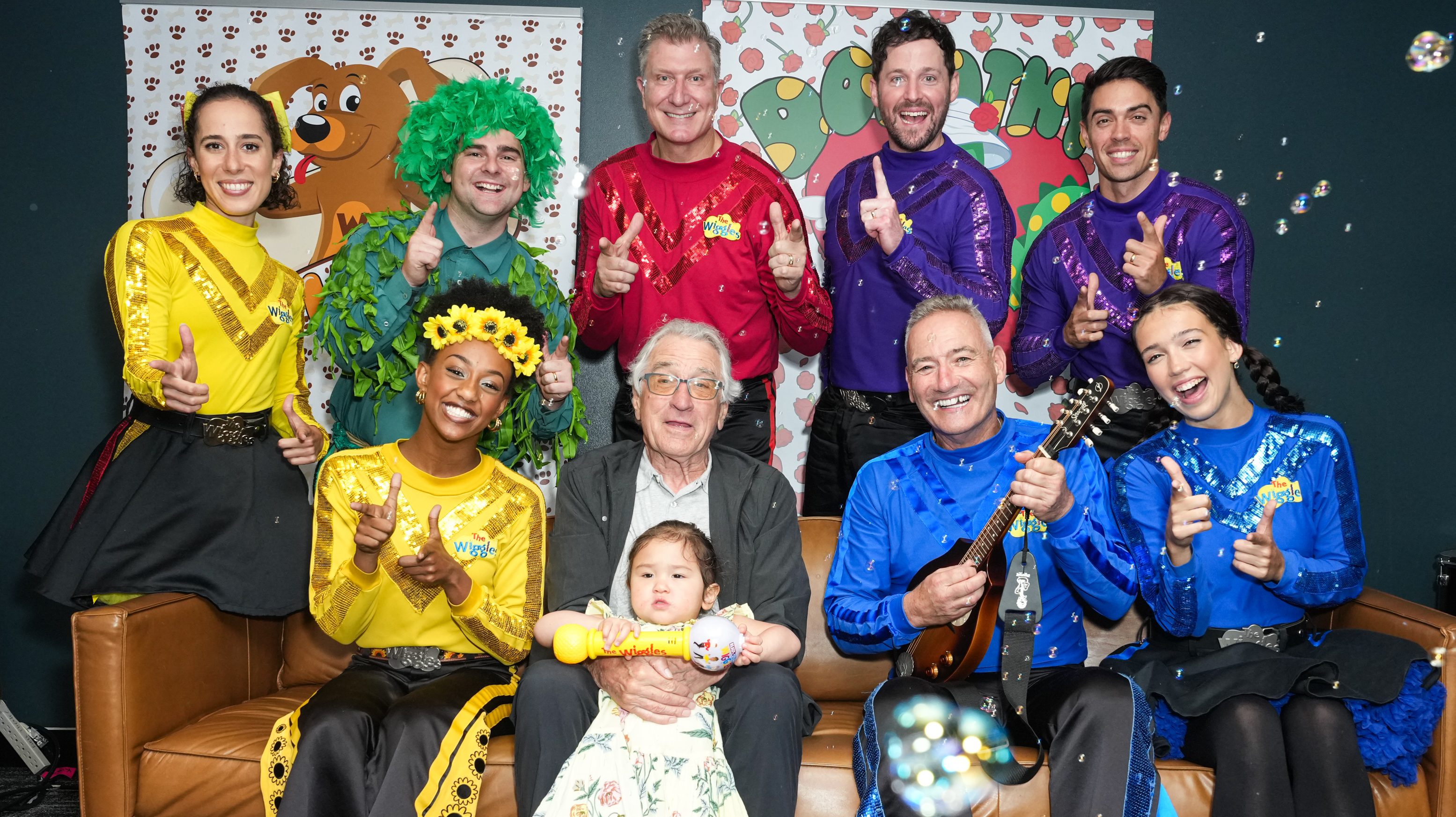 Robert De Niro, Gia Virginia Chen-De Niro, Evie Ferris, Tsehay Hawkins, Dominic Field, Simon Pryce, Lachlan Gillespie, John Pearce, Anthony Field and Lucia Field