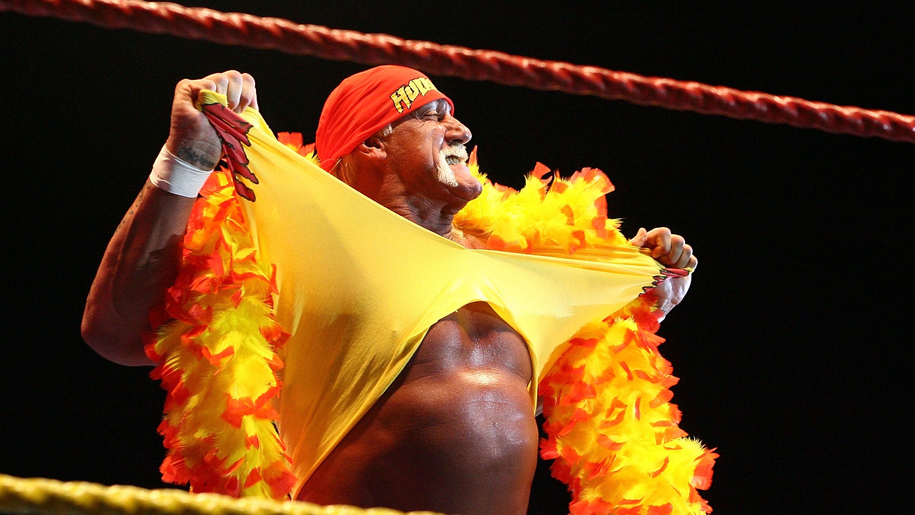 why Hulk Hogan always wore a Bandana