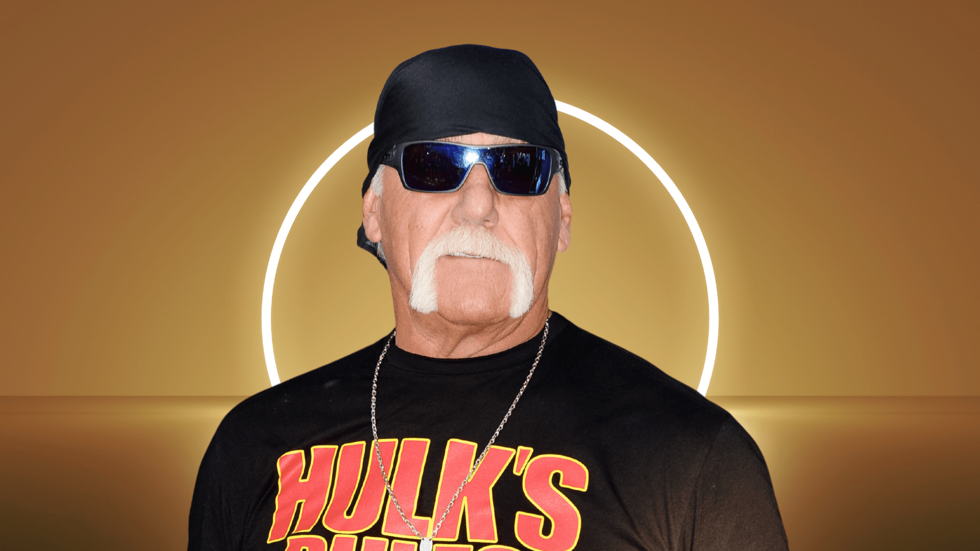 Hulk Hogan posing for a photo