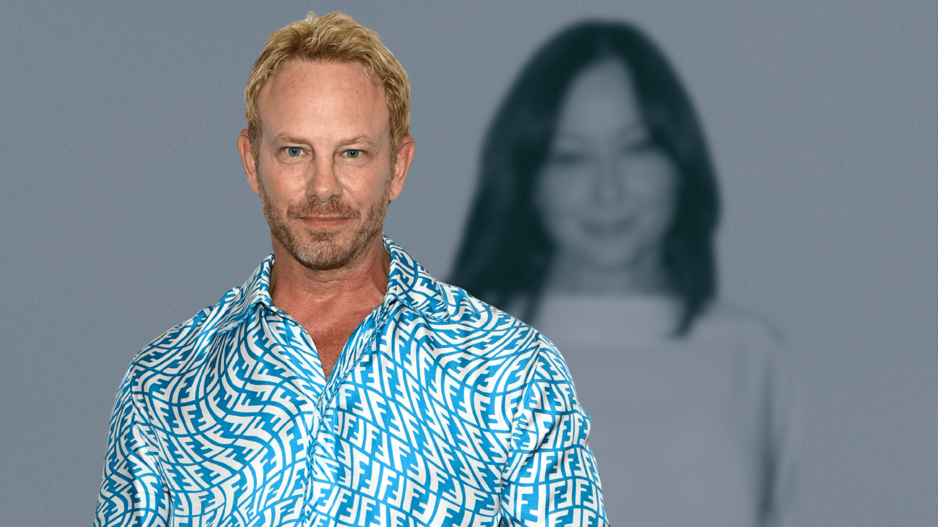 Ian Ziering Shannon Doherty canva design