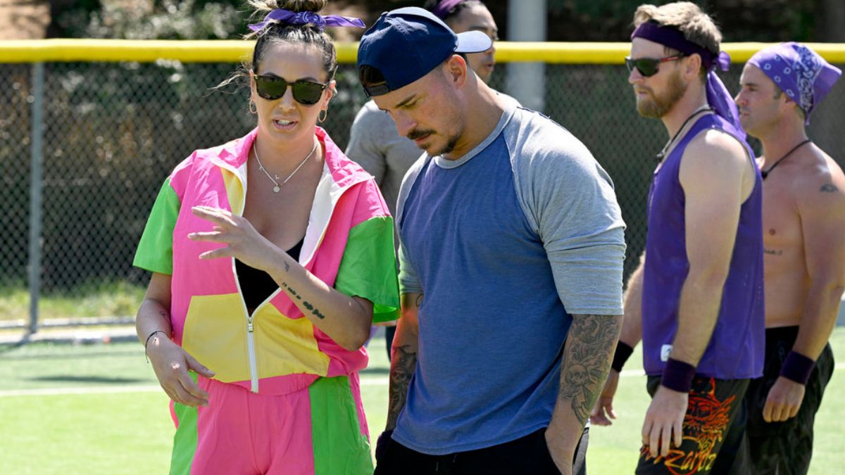 THE VALLEY -- "El Coyote Ugly" Episode 211 -- Pictured: (l-r) Kristen Doute, Jax Taylor, Luke Broderick, Jesse Lally